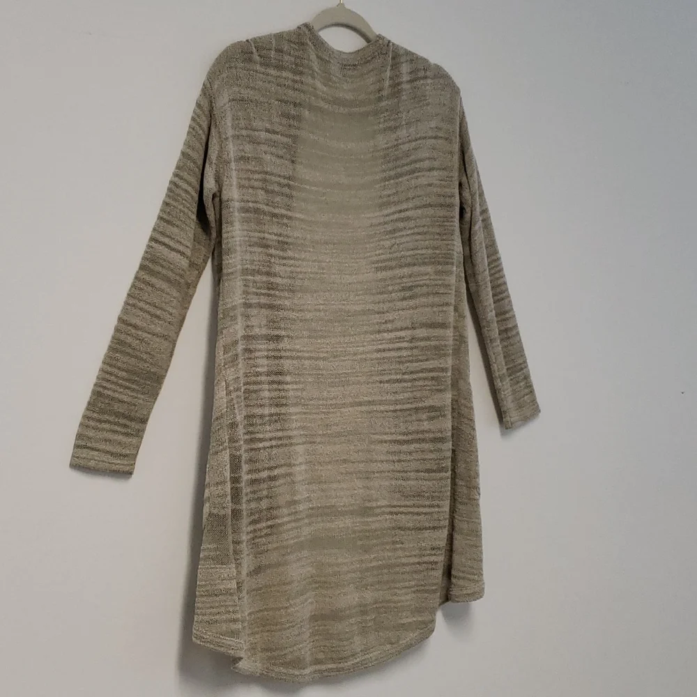 H by Halston thin knit‎ cardigan duster